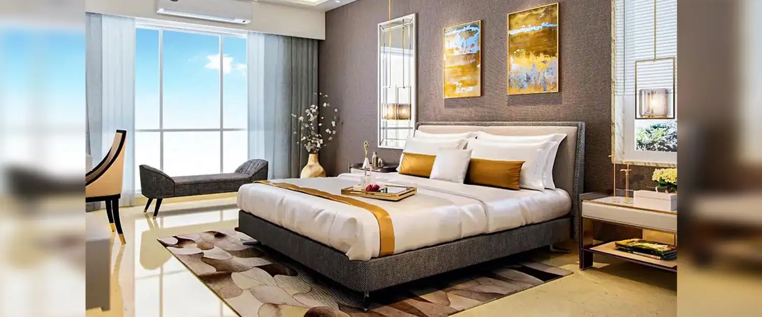 Rustomjee Sewri living room
