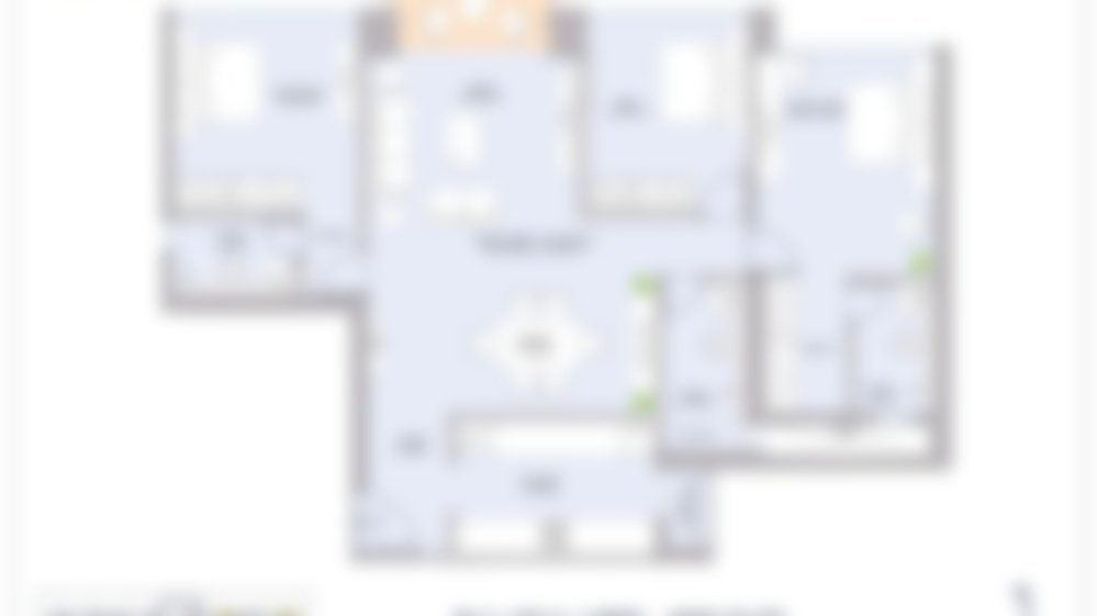 3 BHK Plan